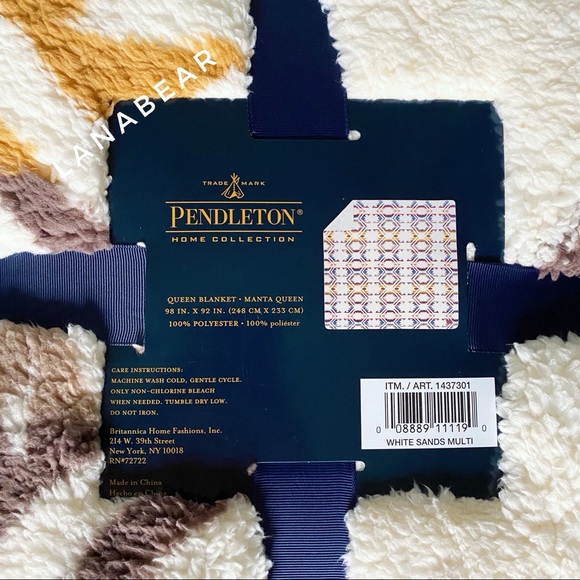 ‼️SOLD OUT‼️⭐️HP⭐️ NWT Pendleton Sherpa Fleece - Picture 10 of 10